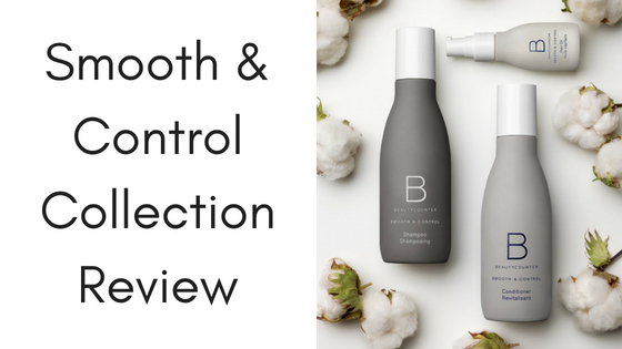 Beautycounter Smooth and Control Shampoo, Conditioner and Hair Oil