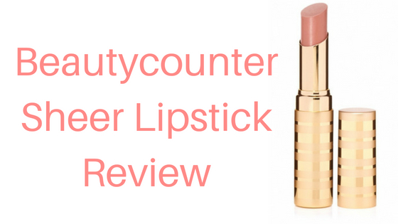 Beautycounter Sheer Lipstick Review