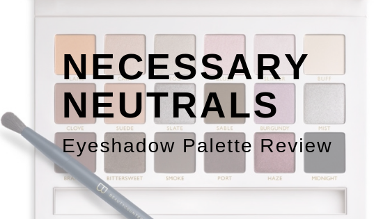 Beautycounter Necessary Neutrals Eyeshadow Palette Review