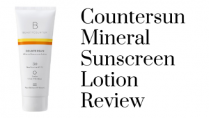 Countersun Mineral Sunscreen Lotion Review